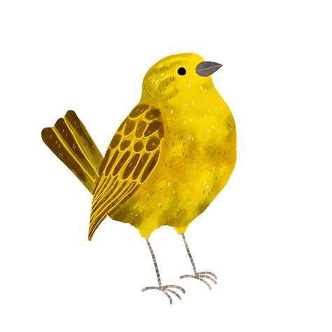 Happy Yellow Bird Sticker by Lara Paulussen for iOS & Android | GIPHY