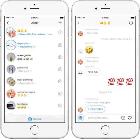 Instagram Direct now combines ephemeral and permanent messages in one thread