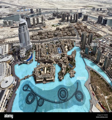 The Skyline of Dubai City Stock Photo - Alamy