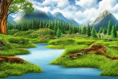 Nature Background Graphic by Fstock · Creative Fabrica