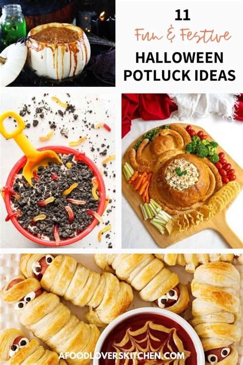 12 Festive Halloween Potluck Ideas - A Food Lover's Kitchen