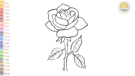 Realistic Rose Outline Drawing: Master the Art with Our Foolproof Guide