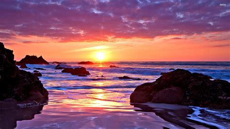 🔥 [66+] Ocean Sunset Wallpapers | WallpaperSafari