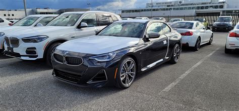 2022 BMW M240i Coupe looks dapper in Black Sapphire