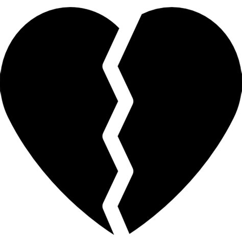 Broken heart Basic Rounded Filled icon