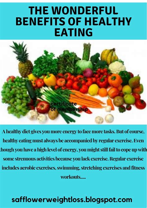 The Wonderful Benefits of Healthy Eating | Benefits of healthy eating, Healthy eating, Healthy