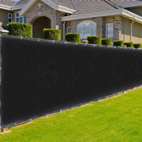 Privacy Fence Windscreen Screen Mesh HDPE Netting Fabric Outdoor 4ft/6ft Tarp | eBay