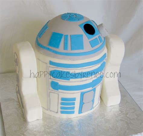 R2D2 Cake Round 2! – Renee Conner Cake Design