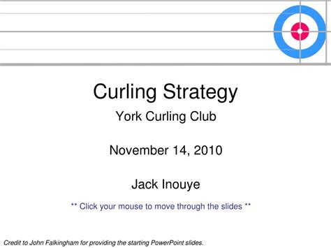 PPT - Curling Strategy PowerPoint Presentation, free download - ID:524750