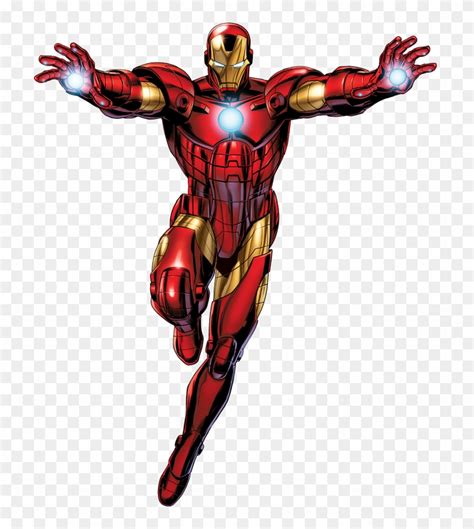 Iron Man Clipart Marvel Character - Marvel Characters Iron Man - Free Transparent PNG Clipart ...