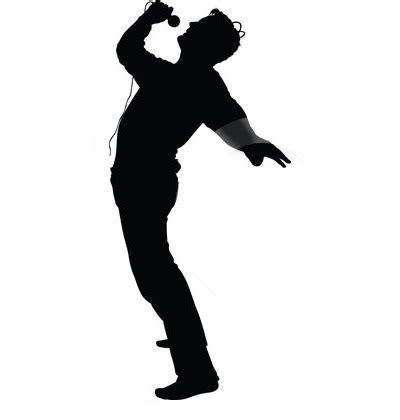 Free Silhouette Singing Cliparts, Download Free Silhouette Singing ...