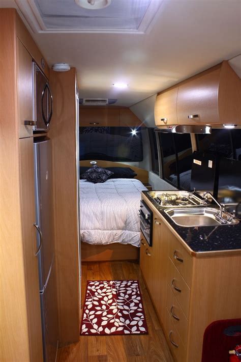 Toyota Coaster motorhome www.silversunmotorhomes.com.au | Motorhome interior, Remodeled campers ...