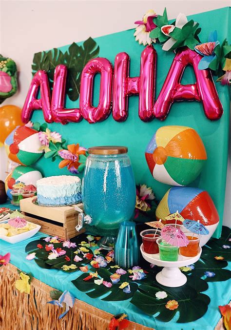 Moana Themed Party | Luau theme party, Moana themed party, Luau birthday party