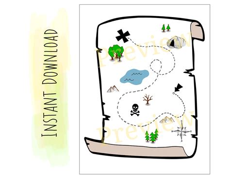 Preschool Treasure Map