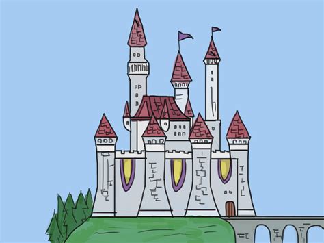 4 Ways to Draw a Castle - wikiHow