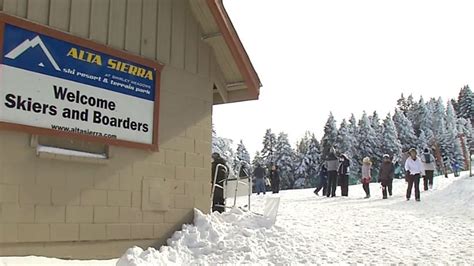 Alta Sierra Ski Resort open for the weekend, expected to receive more snow