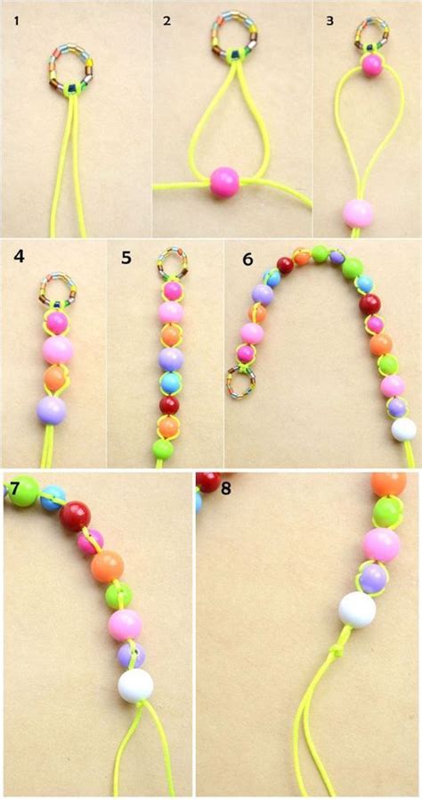 Pony Bead Bracelets, Beaded Braclets, Making Bracelets With Beads, Diy Bracelets Easy, Kids ...