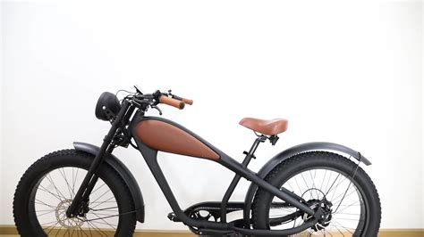 Chopper Fat Electric Bicycle Vintage E Bike Retro Electric Bike 48v ...