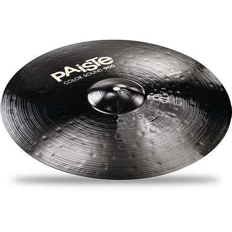 Paiste Colorsound 900 Crash Cymbal Black 16 in. | Guitar Center