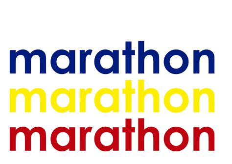 Marathon Logos