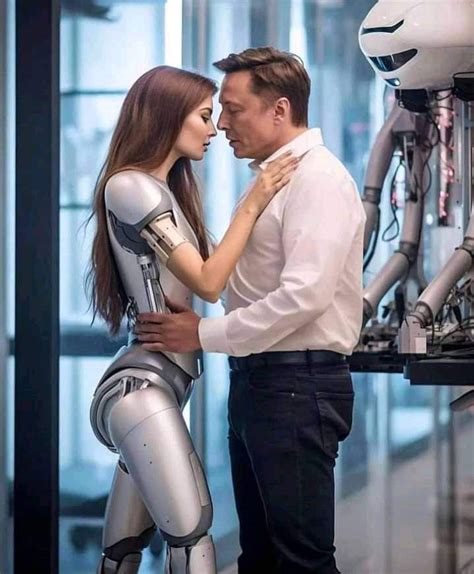 Elon Musk’s Controversial Kiss With a Robot Leaves Internet Baffled: “Who Is She?” / Bright Side