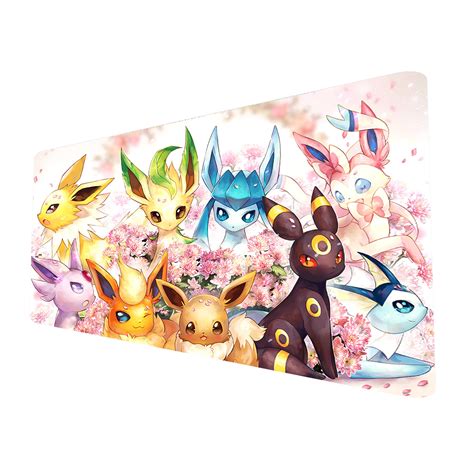 Pokemon Eeveelutions Playing Cards 14 X 24 in Playmat w/ | Etsy