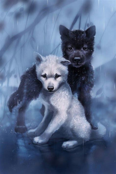 Anime Baby Wolf Wallpapers - Wallpaper Cave