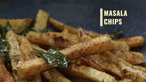 Easy Masala Potato Chips | Yummefy | Video and Recipe