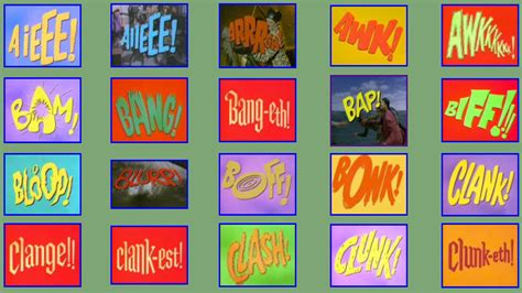 Boff Bonk Pow! The story behind Batman's fight graphics