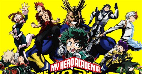 The Characters Of My Hero Academia