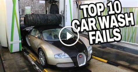 Taking A Bugatti To A Cheap Car Wash??? Here Is The Top 10 Car Wash Fails Compilation! - Speediction