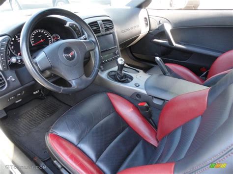 Ebony Black/Red Interior 2006 Chevrolet Corvette Z06 Photo #37907560 ...