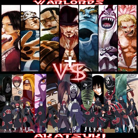 Akatsuki VS Shichibukai by darkninja238 on DeviantArt