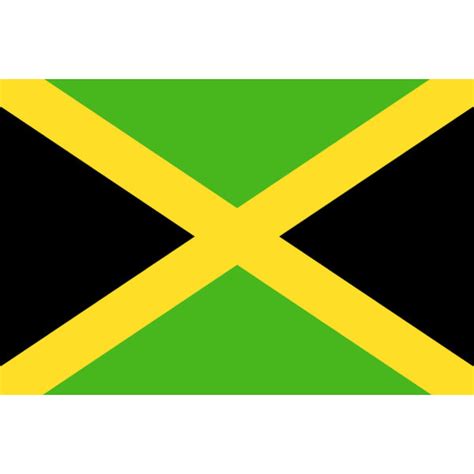 Jamaica Flag SVG | Etsy