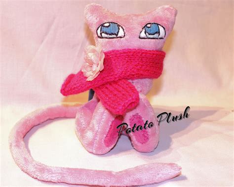 Mew plush by TheHeirOfNight on DeviantArt