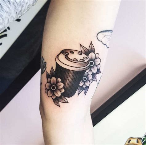 90 Creative Coffee Tattoos, Designs and Ideas for Die-hard Coffee ...