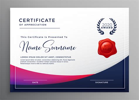 Certificate Design Ideas