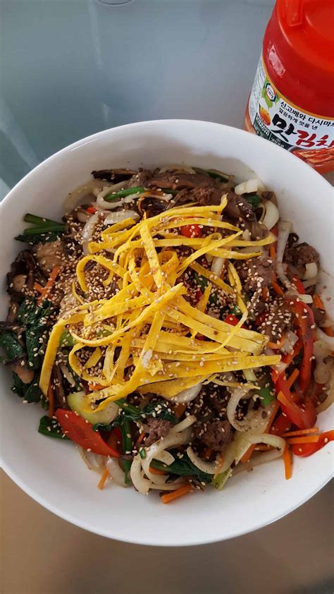 Japchae (Sweet potato starch noodles stir fried with vegetables) recipe - Maangchi.com