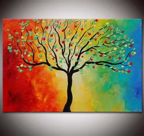 20 Easy Tree Painting Ideas for Beginners - Acrylic Tree Painting, Wat – Grace Painting Crafts