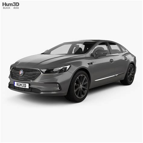 Buick LaCrosse CN-spec 2022 3D model - Vehicles on Hum3D