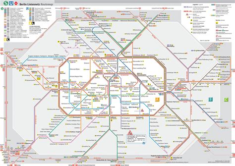 Berlin s-bahn map - S-bahn-Karte (Deutschland)