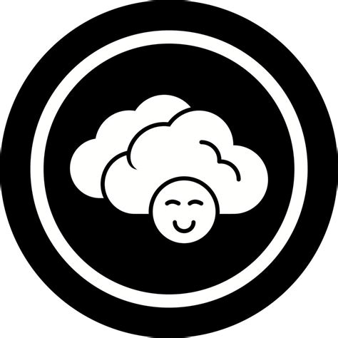 Cloudy Vector Icon 21420093 Vector Art at Vecteezy