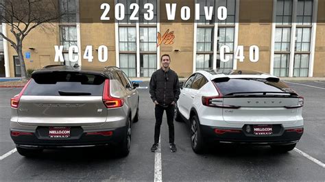 2023 Volvo XC40 vs Volvo C40. Which one is better?