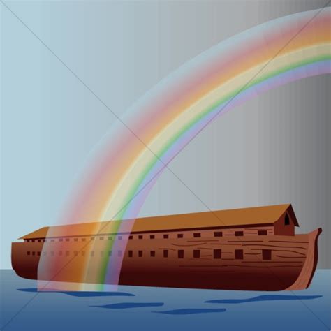 Rainbow over Noahs Ark