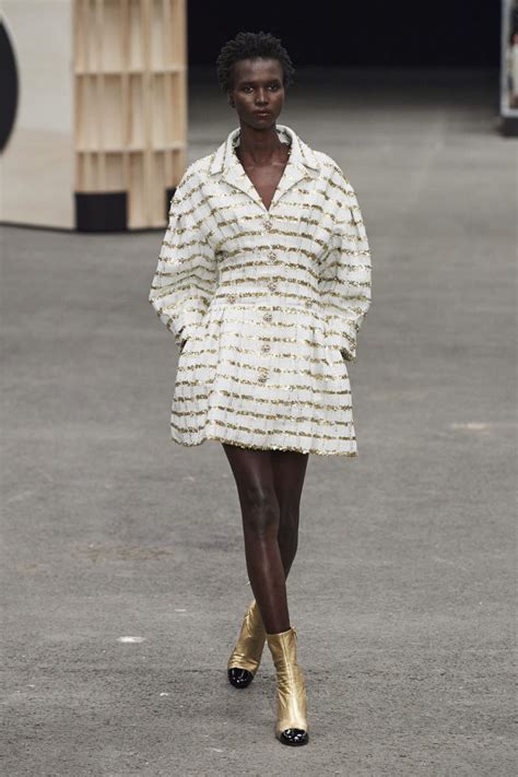 Chanel Does Mini Skirts the Haute Couture Way for Spring 2023 - Fashionista