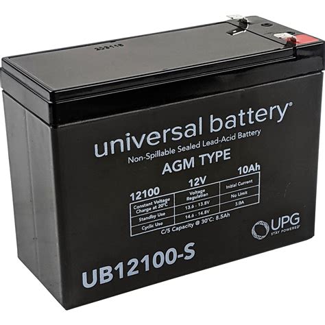 12 Volt 10 Ah Sealed Lead Acid Rechargeable Battery | Battery Mart