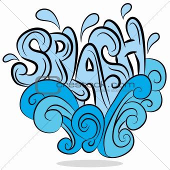 Image 4101828: Water Splash Sound Effect Text from Crestock Stock Photos