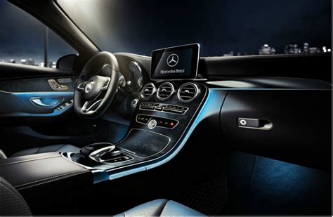 Mercedes benz ambient lighting