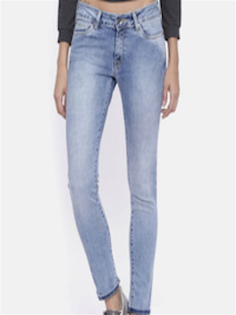 Buy Pepe Jeans Women Blue Jeans - Jeans for Women 1642965 | Myntra