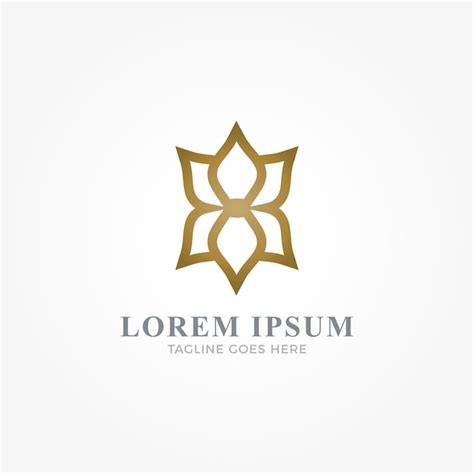 Premium Vector | Luxurious and beauty brand company logo